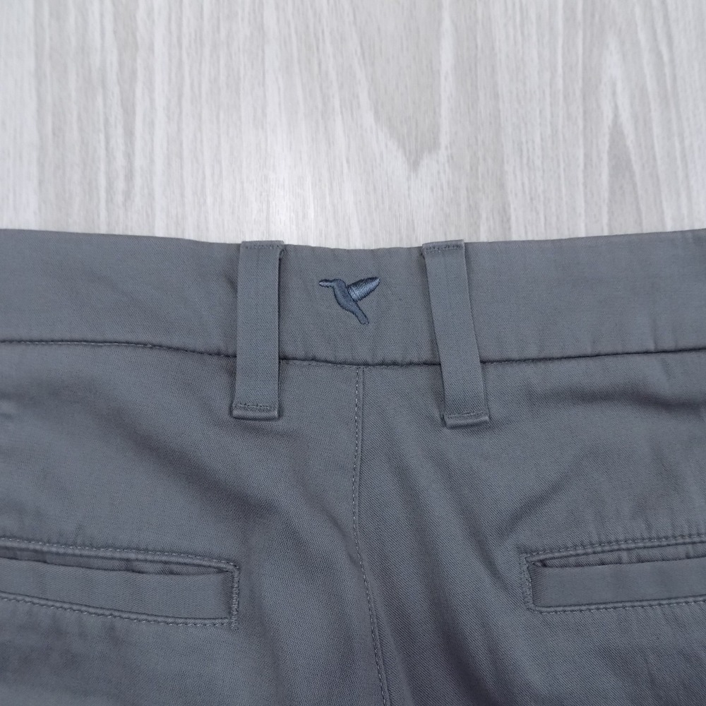 Birddogs Chino Pants Mens 32x32 Grey Built-in Liner Stretch EUC